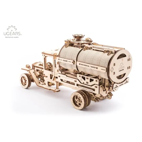 UG-70021-Camion Citerne Puzzle 3D bois UGEARS