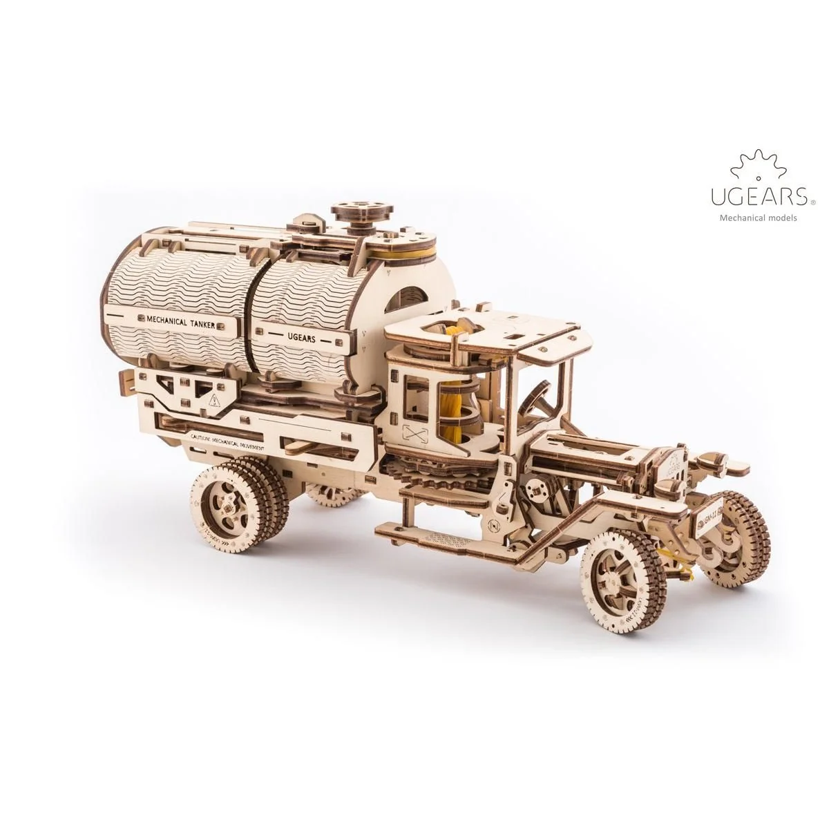 Truck tank Puzzle 3D wood UGEARS UGEARS UG-70021 - 3 Truck tank Puzzle 3D wood UGEARS UGEARS UG-70021 - 3