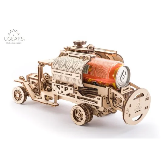 Truck tank Puzzle 3D wood UGEARS UGEARS UG-70021 - 5 UG-70021-Truck tank Puzzle 3D wood UGEARS - UG-70021