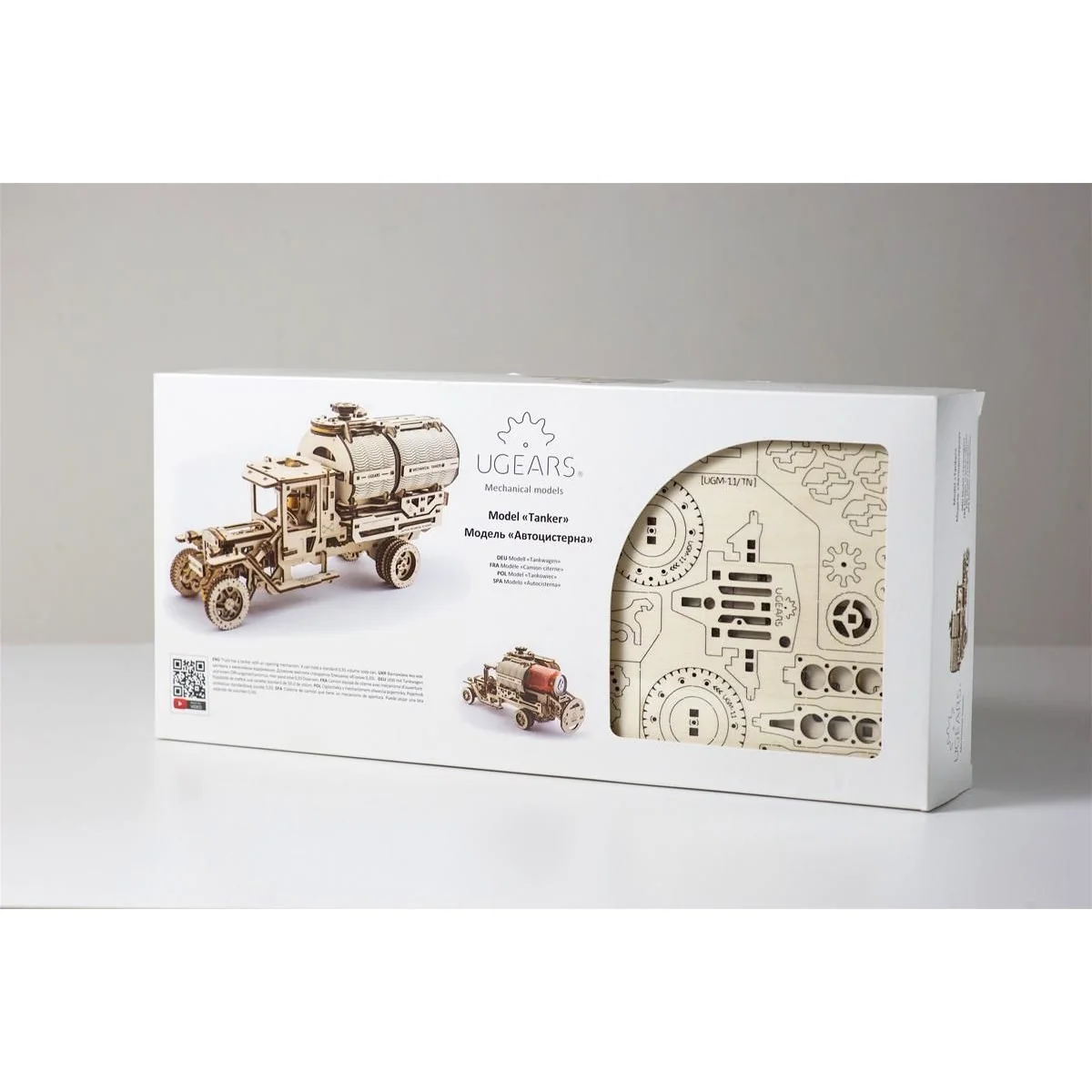 Truck tank Puzzle 3D wood UGEARS UGEARS UG-70021 - 7 Truck tank Puzzle 3D wood UGEARS UGEARS UG-70021 - 7