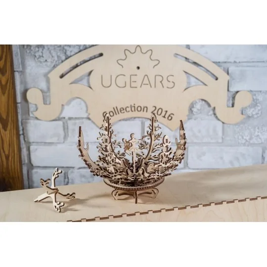 UG-70019-Fleur Puzzle 3D bois UGEARS - UG-70019