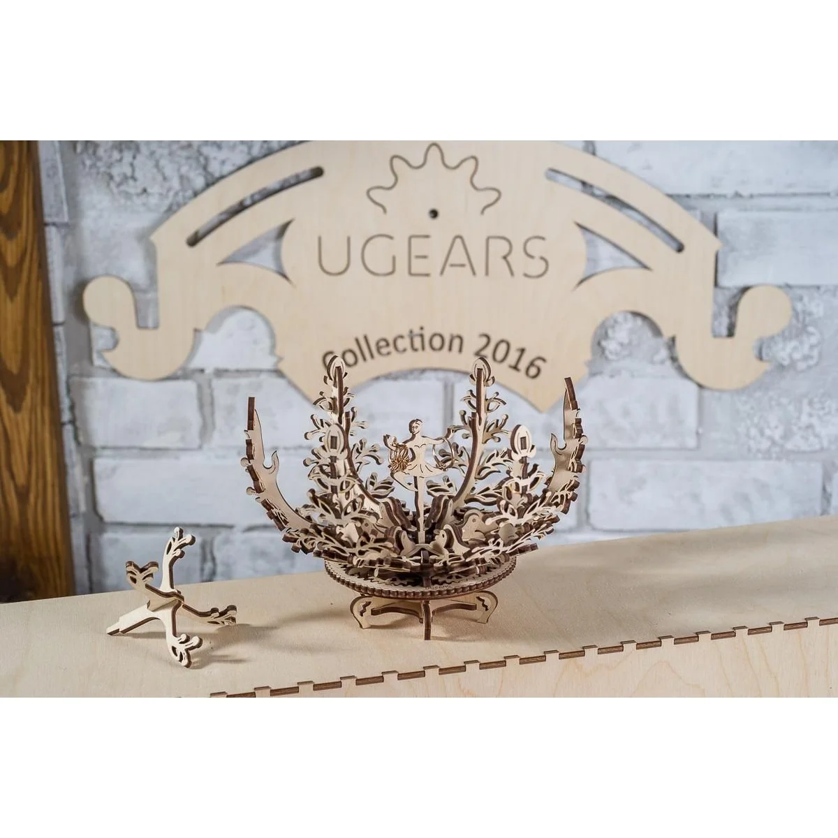 Fleur Puzzle 3D wood UGEARS UGEARS UG-70019 - 4