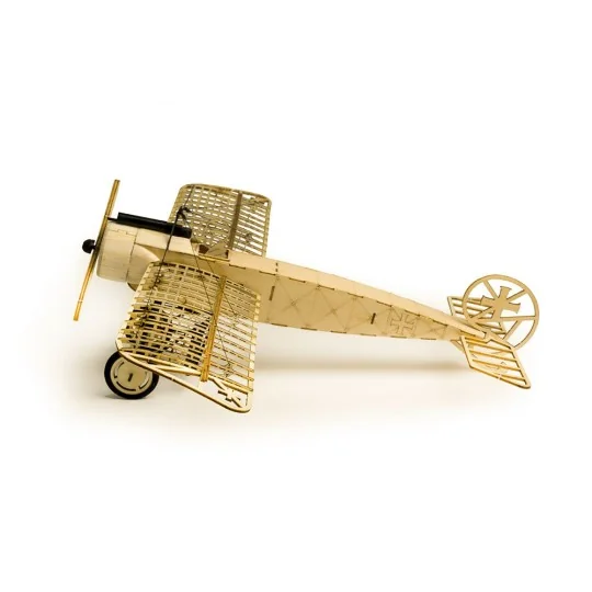 VX08-Fokker E 1/23 laser cutting wood, static model DW Hobby