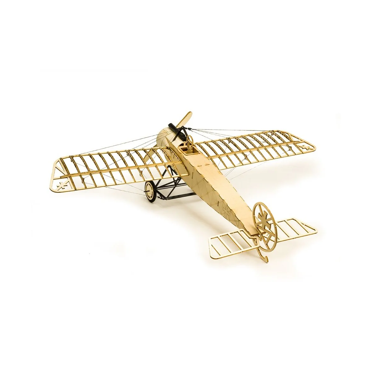 Fokker E 1/23 découpe laser bois, modèle statique DW Hobby DW Hobby - Dancing Wings Hobby VX08 - 3