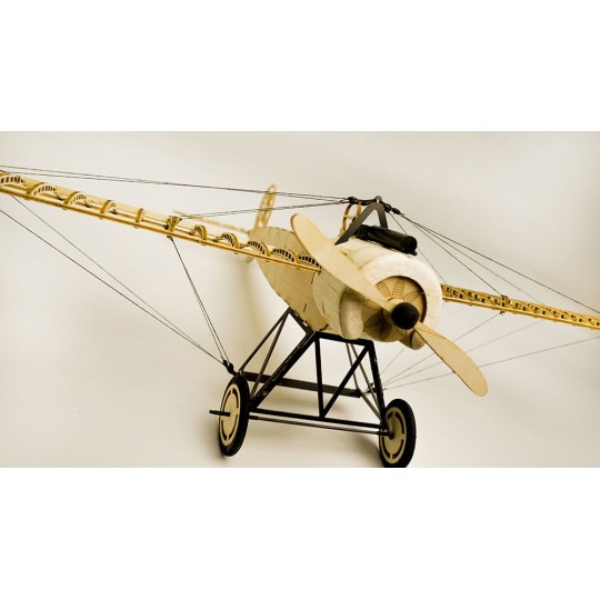 VX08-Fokker E 1/23 découpe laser bois, modèle statique DW Hobby