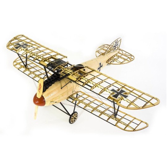 VS03-Albatros D.III 1/15 découpe laser bois, modèle statique DW Hobby