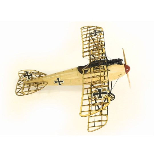 VS03-Albatros D.III 1/15 découpe laser bois, modèle statique DW Hobby