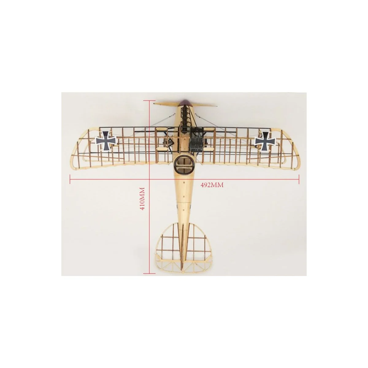 Albatros D.III 1/15 découpe laser bois, modèle statique DW Hobby DW Hobby - Dancing Wings Hobby VS03 - 4