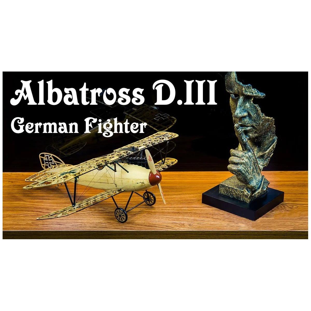 Albatros D.III 1/15 laser cutting wood, static model DW Hobby DW Hobby - Dancing Wings Hobby VS03 - 5