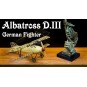 VS03-Albatros D.III 1/15 laser cutting wood, static model DW Hobby