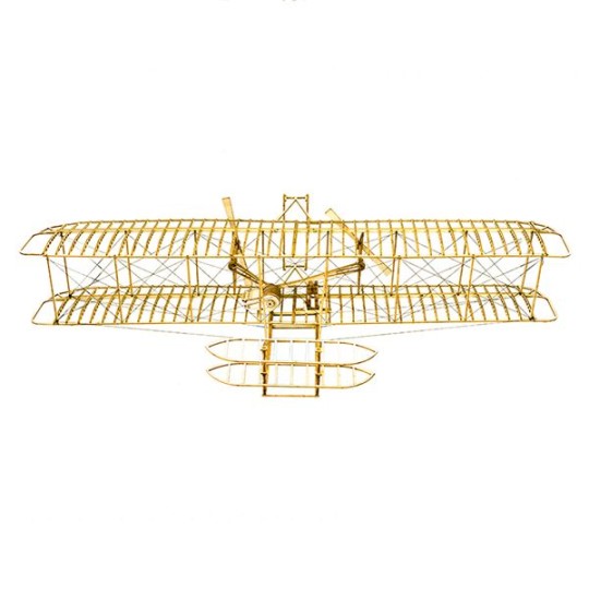 Wright Flyer - I 1/13 laser cutting wood, static model DW Hobby DW Hobby - Dancing Wings Hobby VC01 - 3 VC01-Wright Flyer - I 1/13 laser cutting wood, static model DW Hobby - VC01