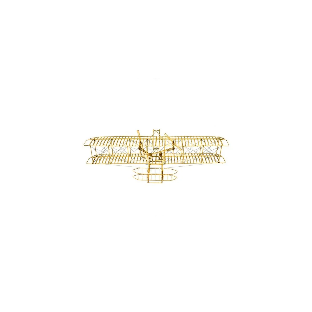 Wright Flyer - I 1/13 laser cutting wood, static model DW Hobby DW Hobby - Dancing Wings Hobby VC01 - 3