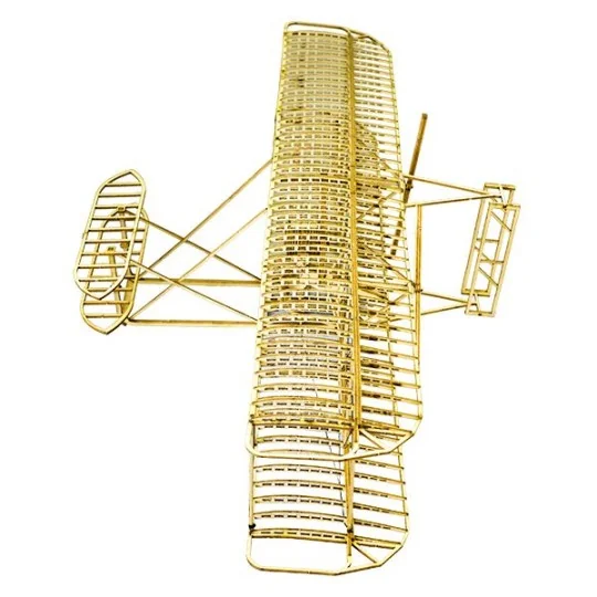 Wright Flyer - I 1/13 laser cutting wood, static model DW Hobby DW Hobby - Dancing Wings Hobby VC01 - 4 VC01-Wright Flyer - I 1/13 laser cutting wood, static model DW Hobby - VC01
