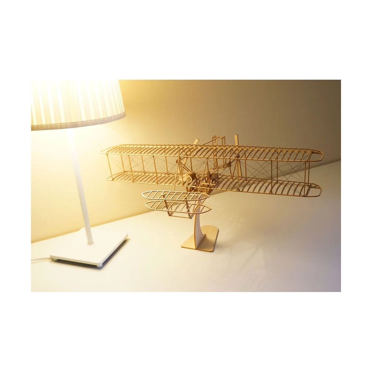 Wright Flyer - I 1/13 laser cutting wood, static model DW Hobby DW Hobby - Dancing Wings Hobby VC01 - 8 Wright Flyer - I 1/13 laser cutting wood, static model DW Hobby DW Hobby - Dancing Wings Hobby VC01 - 8