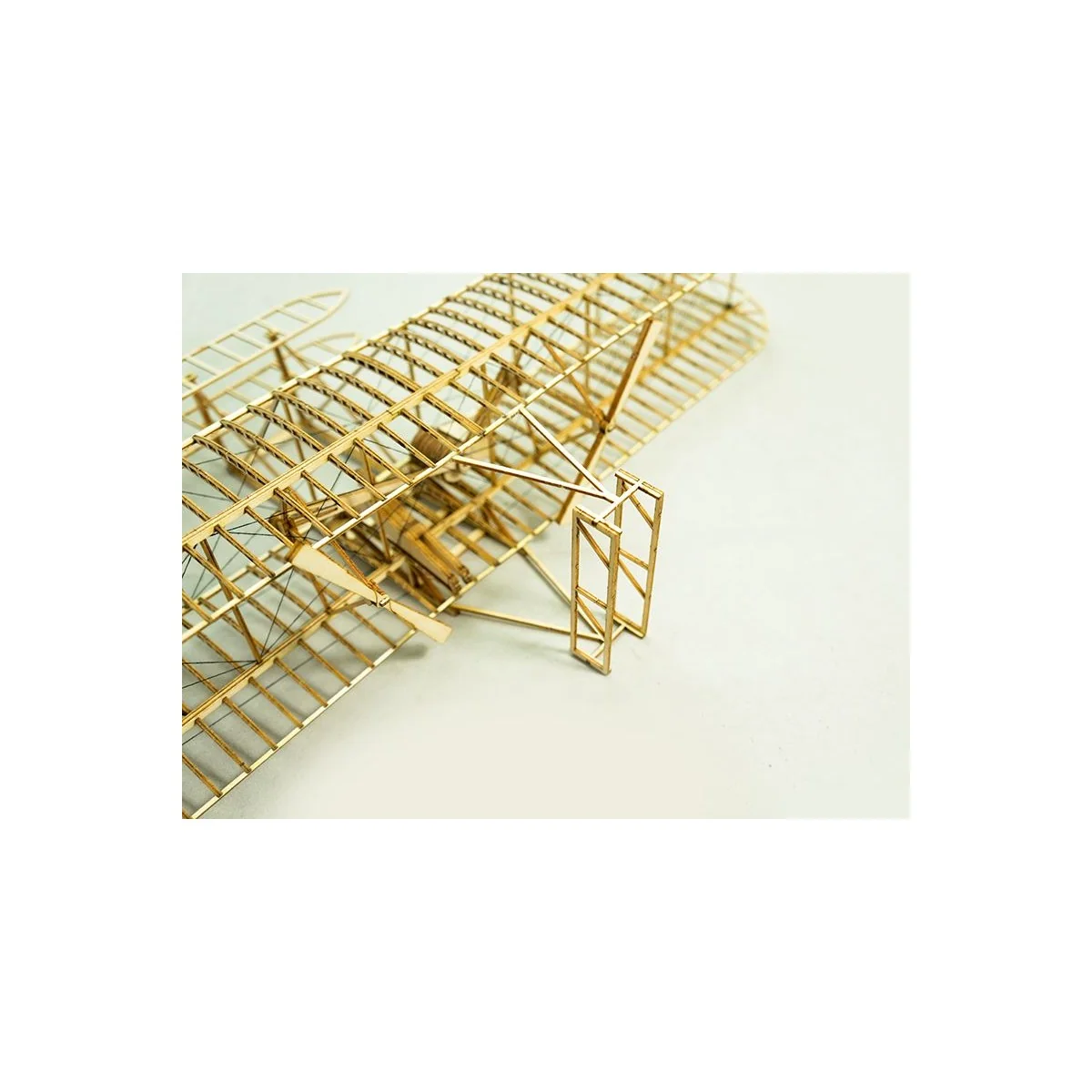 Wright Flyer - I 1/13 laser cutting wood, static model DW Hobby DW Hobby - Dancing Wings Hobby VC01 - 10
