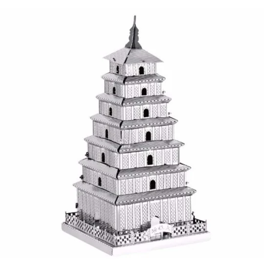 Pagode - kit en métal 3D à monter Metal Model 3D A21108 - 1 A21108-Pagode - kit en métal 3D à monter - A21108