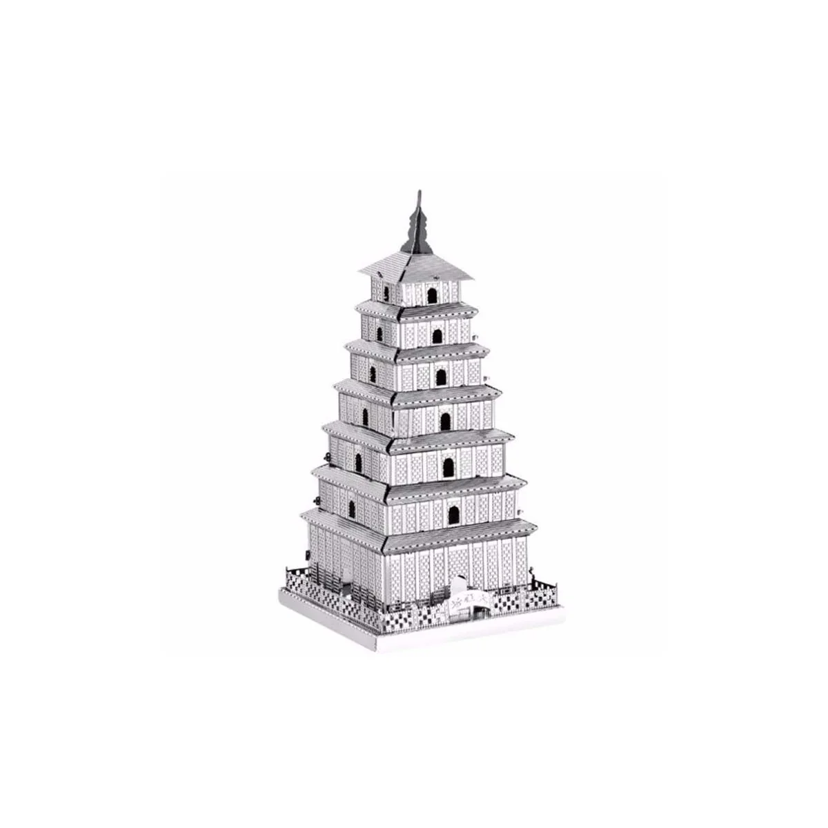 Pagode - kit en métal 3D à monter Metal Model 3D A21108 - 1 Pagode - kit en métal 3D à monter Metal Model 3D A21108 - 1