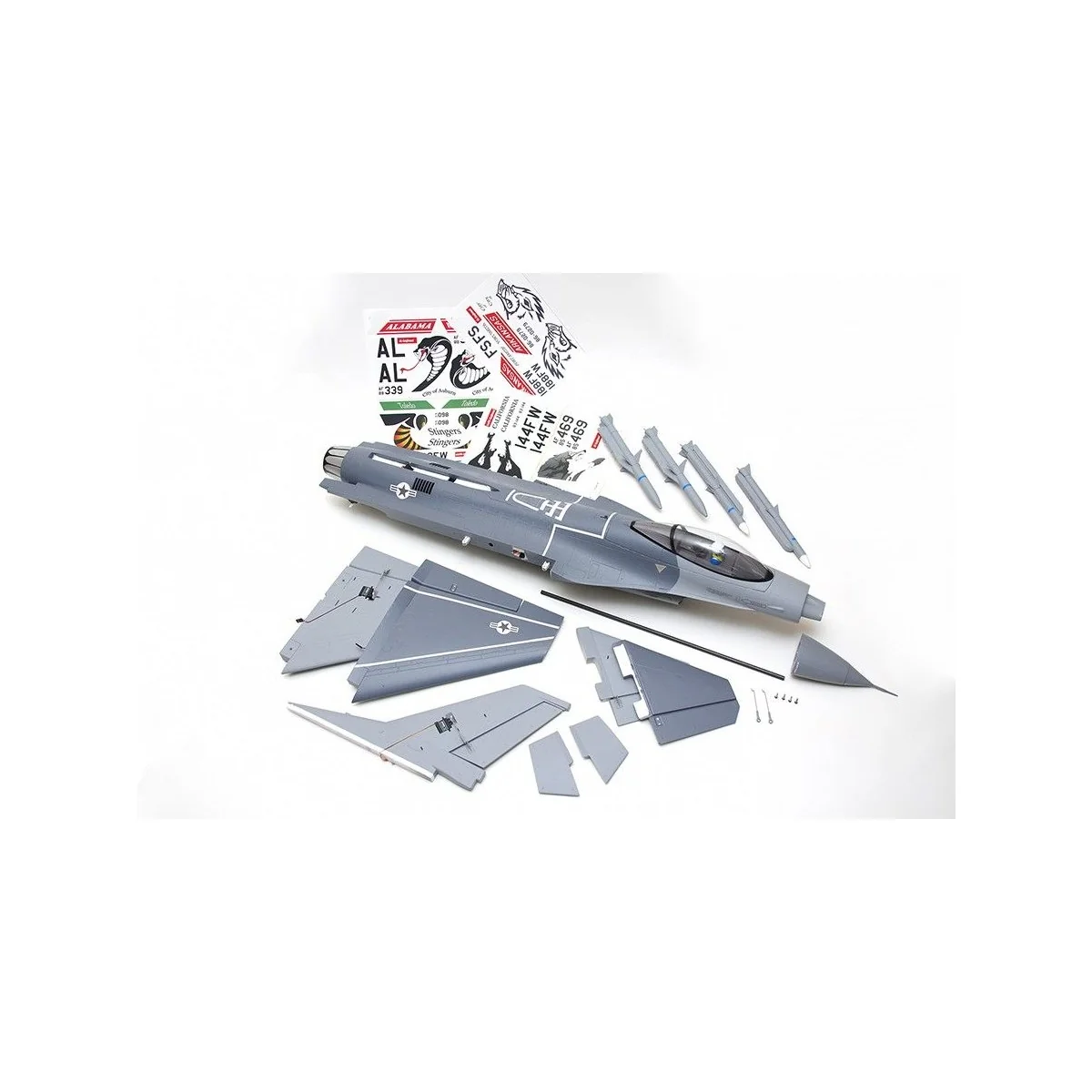 Jet F-16C 70mm EDF PNP FMS FMS Model FMS102 - 2 Jet F-16C 70mm EDF PNP FMS FMS Model FMS102 - 2