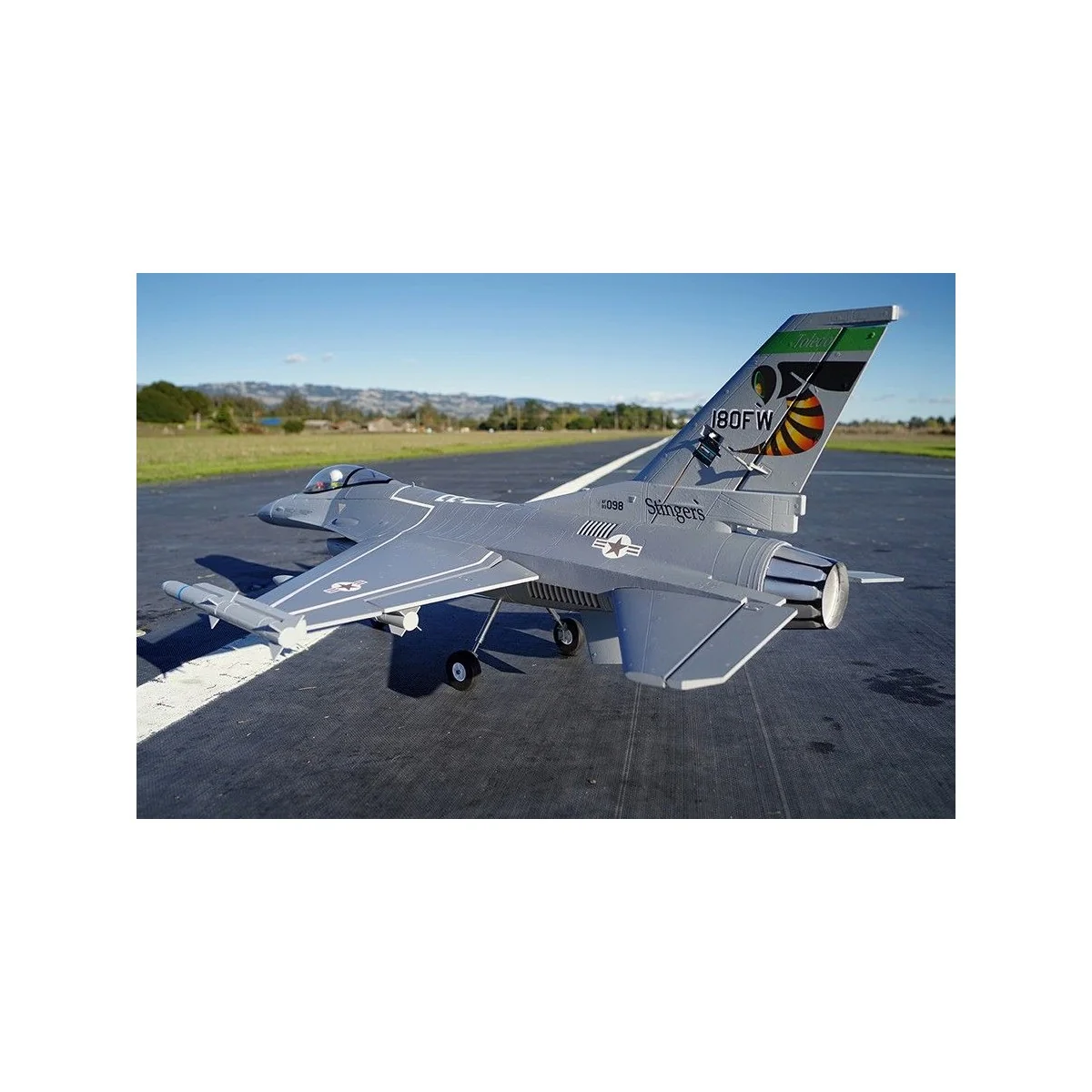 Jet F - 16 c 70mm EDF PNP FMS FMS Model FMS102 - 29