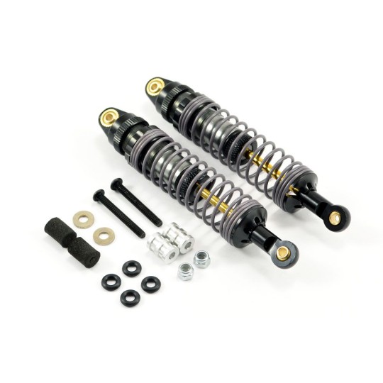 FAST158-Shock absorbers alu off-road adjustable 95mm (2) Fastrax