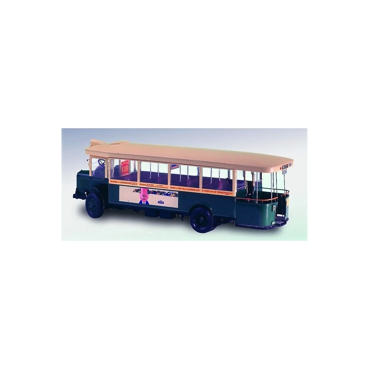 Bus Paris TN6 C2 Heller 1/24 Heller HEL-80789 - 2 Bus Paris TN6 C2 Heller 1/24 Heller HEL-80789 - 2