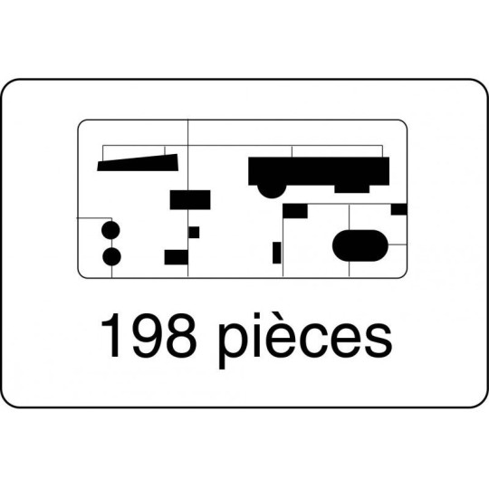 HEL-80789-Autobus Parisien TN6 C2 1/24 Heller