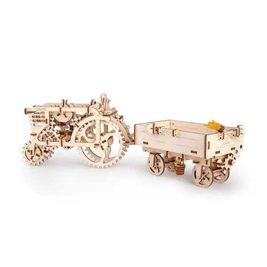 UG-70006-Remorque Puzzle 3D bois UGEARS