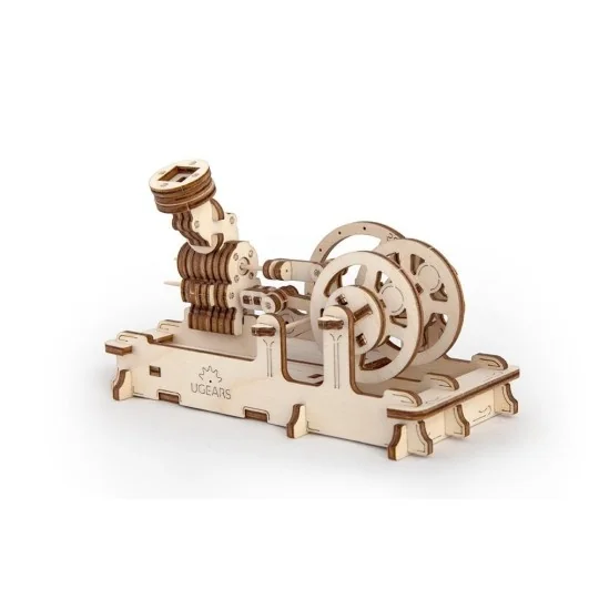 UG-70009-Engine pneumatic Puzzle 3D wood UGEARS - UG-70009