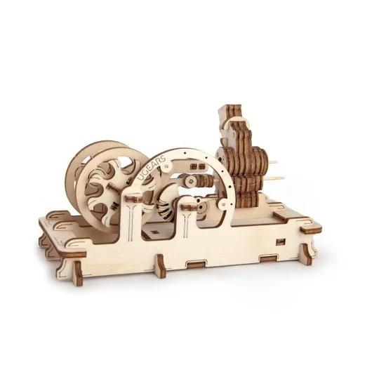UG-70009-Moteur Pneumatique Puzzle 3D bois UGEARS