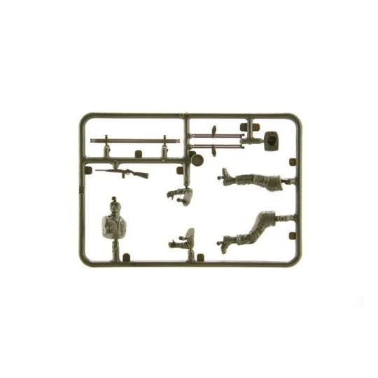I314-Willys Jeep with soldiers 1/35 Italeri