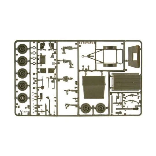 I314-Jeep Willys avec soldats 1/35 Italeri