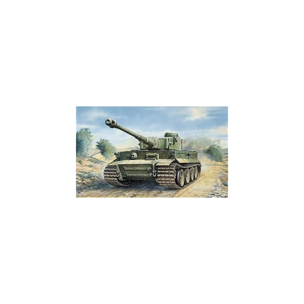 Tank Tiger I Ausf.E/H1 1/35 Italeri Italeri I286 - 1 Tank Tiger I Ausf.E/H1 1/35 Italeri Italeri I286 - 1