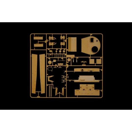 I286-Tank Tiger I Ausf.E/H1 1/35 Italeri