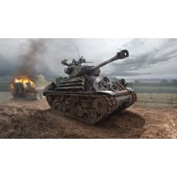 Tank M4A3E8 Sherman "Fury" 1/35 Italeri Italeri I6529 - 1