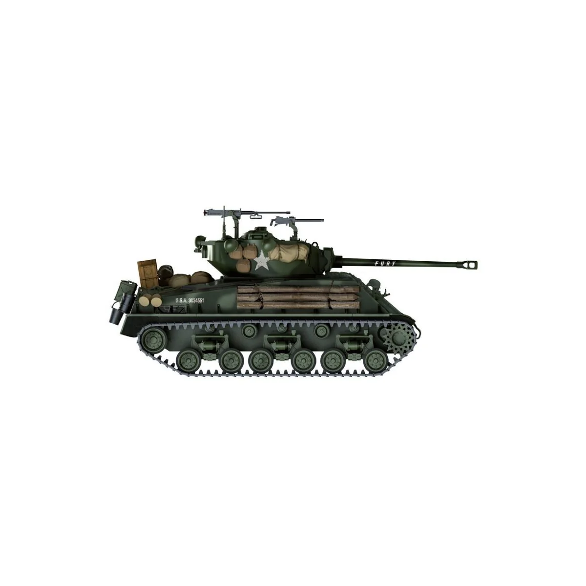 Tank M4A3E8 Sherman "Fury" 1/35 Italeri Italeri I6529 - 4