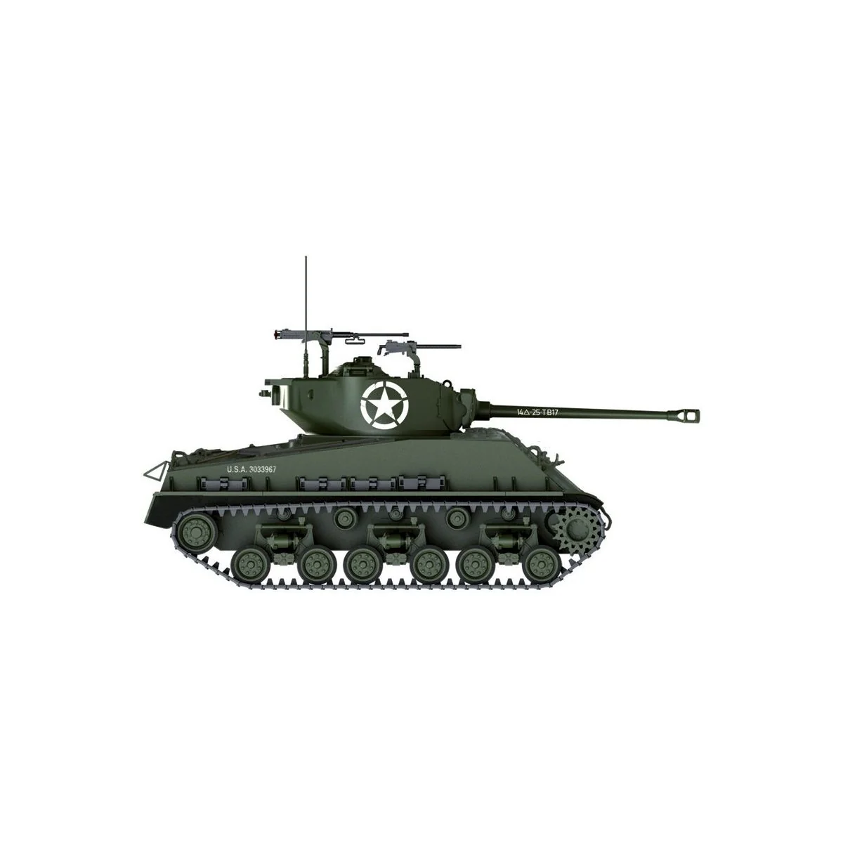 Tank M4A3E8 Sherman "Fury" 1/35 Italeri Italeri I6529 - 5 Tank M4A3E8 Sherman "Fury" 1/35 Italeri Italeri I6529 - 5