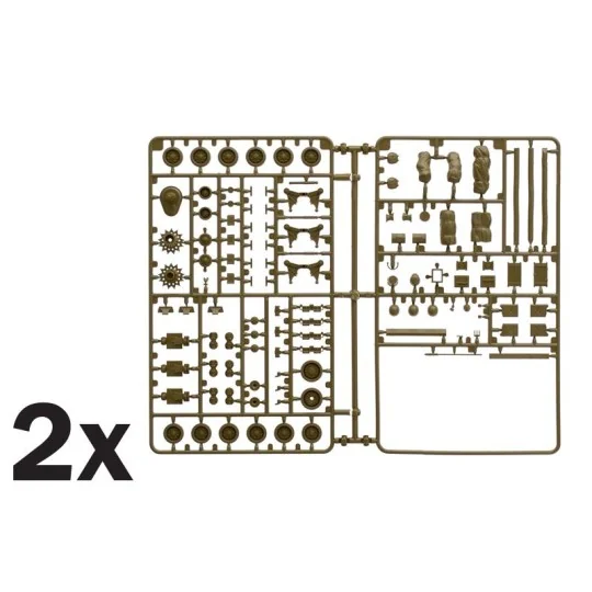 Tank M4A3E8 Sherman "Fury" 1/35 Italeri Italeri I6529 - 8 I6529-Tank M4A3E8 Sherman "Fury" 1/35 Italeri - I6529
