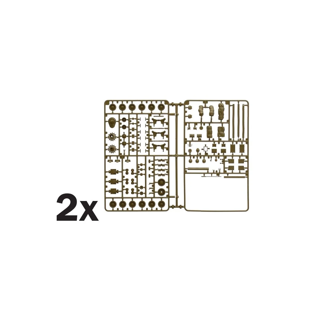 Char M4A3E8 Sherman"Fury" 1/35 Italeri Italeri I6529 - 8
