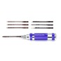 AM-160002-Tournevis, manche universel avec 7 embouts Arrowmax - AM-160002
