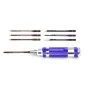 Tourne vis, manche universel avec 7 embouts Arrowmax Arrowmax AM-160002 - 1 AM-160002-Tournevis, manche universel avec 7 embouts Arrowmax - AM-160002