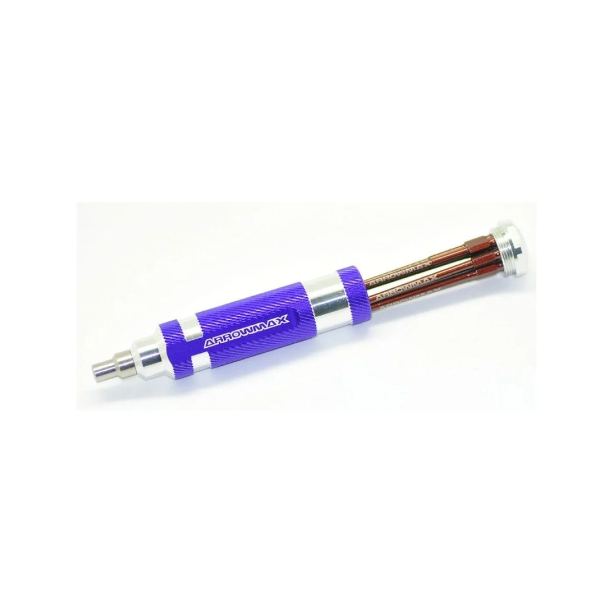 Tourne vis, manche universel avec 7 embouts Arrowmax Arrowmax AM-160002 - 2