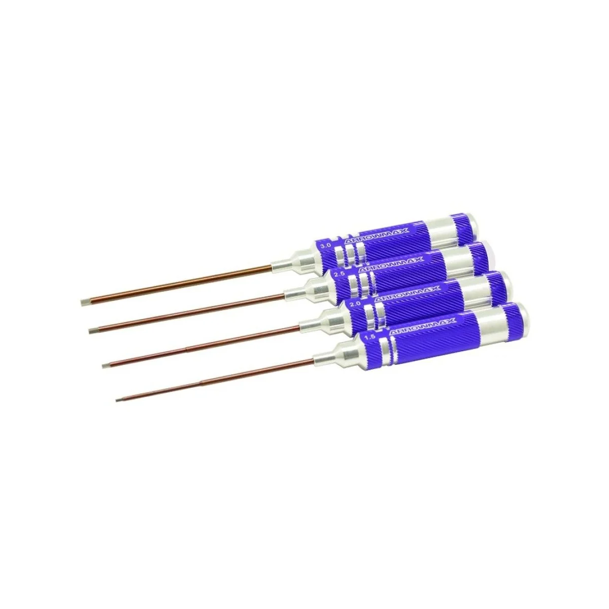 Set de 4 tournevis 6 pans Arrowmax Arrowmax AM-110991 - 1
