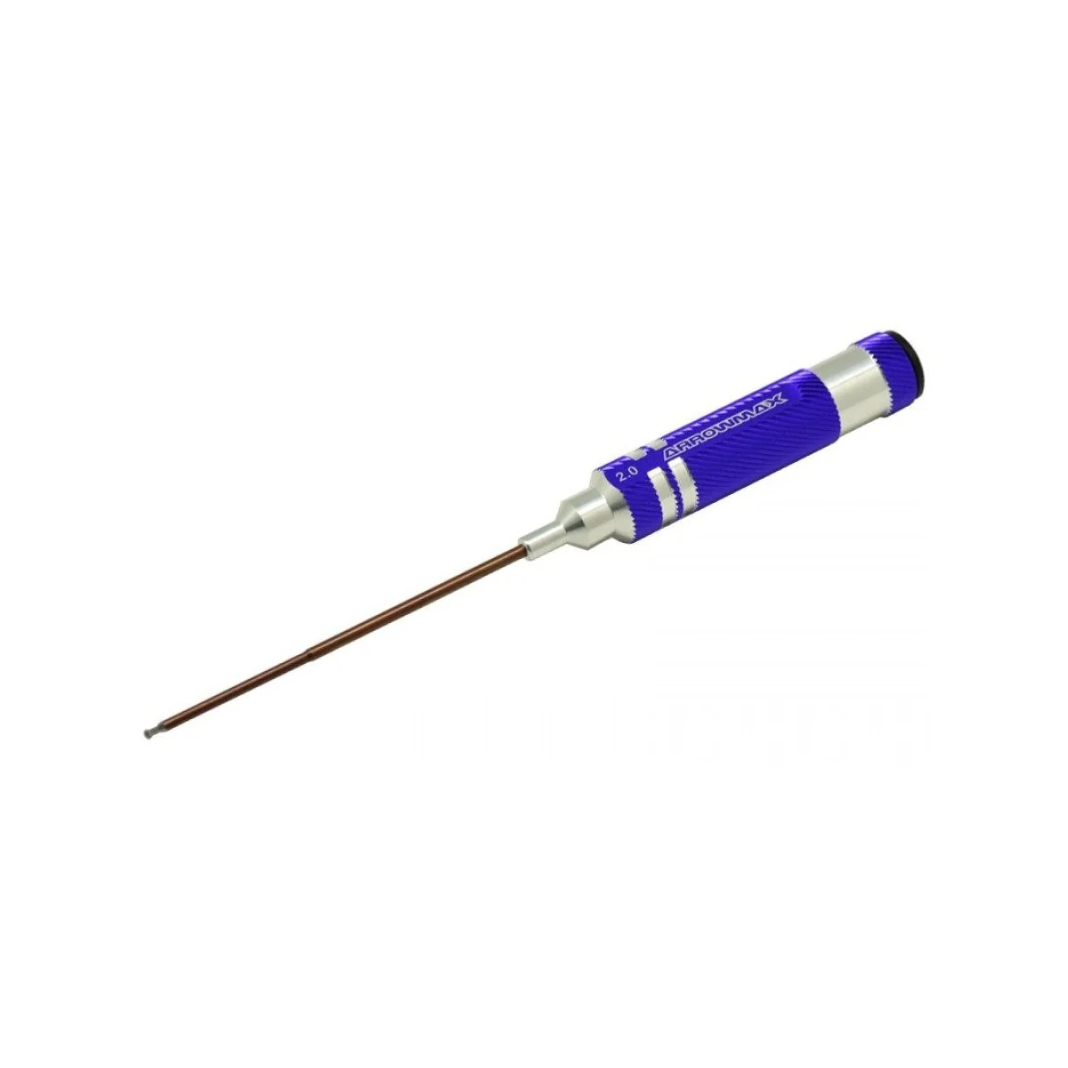 Tournevis allen sphérique BTR 2.0x120mm Arrowmax Arrowmax AM-120120 - 1