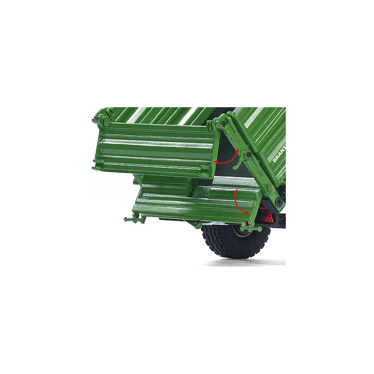 Trailer Brantner E 6035 1/32 Wiking Wiking 077348 - 3 Trailer Brantner E 6035 1/32 Wiking Wiking 077348 - 3