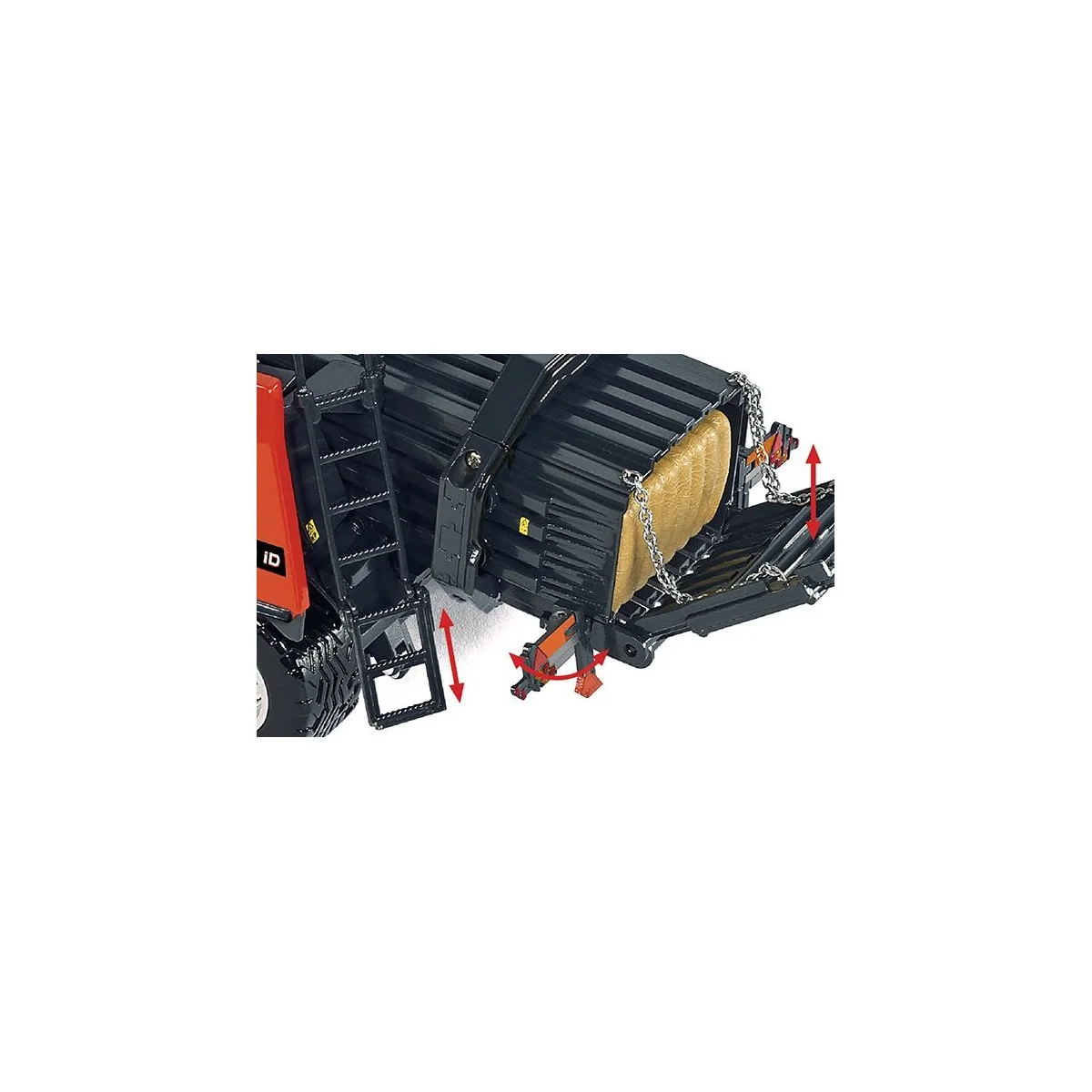 Presse haute densité Kuhn LSB 1290 iD 1/32 Wiking Wiking 077819 - 4