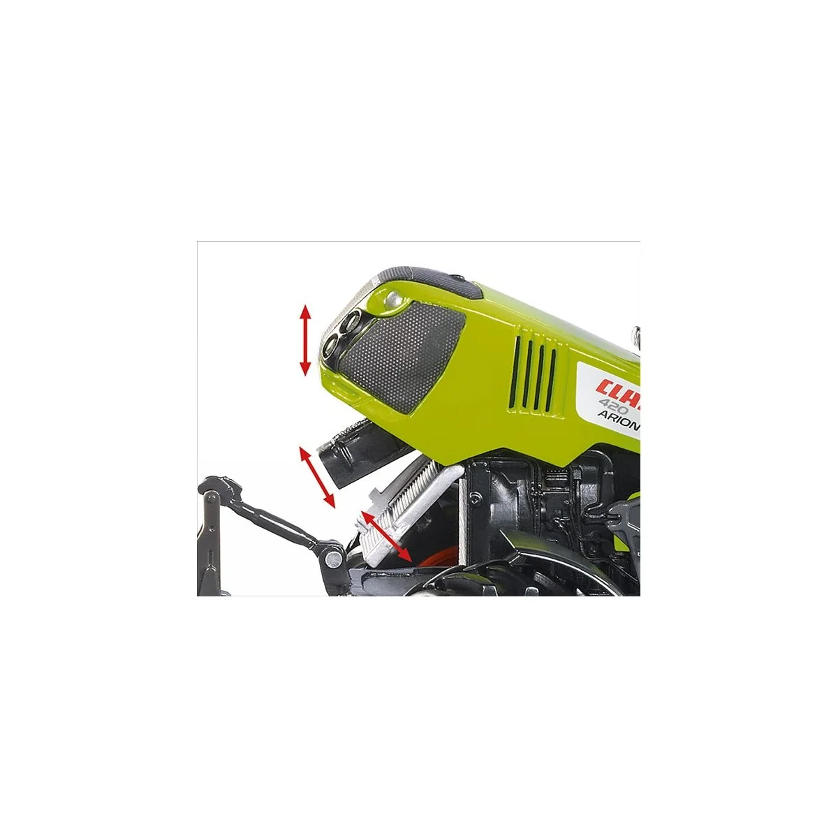 Tractor CLAAS Arion 420 1/32 Wiking Wiking 077811 - 6 Tractor CLAAS Arion 420 1/32 Wiking Wiking 077811 - 6