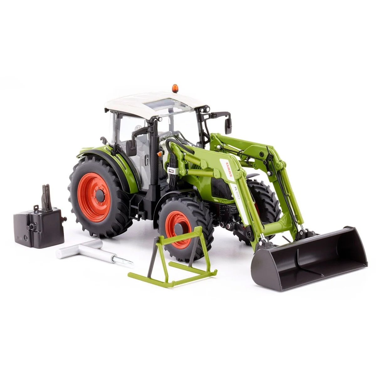 Tracteur CLAAS Arion 430 avec chargeur FL120 1/32 Wiking Wiking 077829 - 2