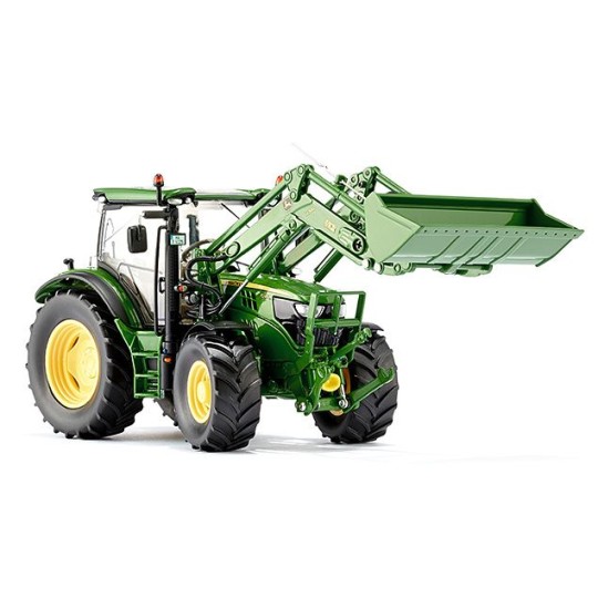 077344-Tractor John Deere with loader 1/32 Wiking h340′s 6125R