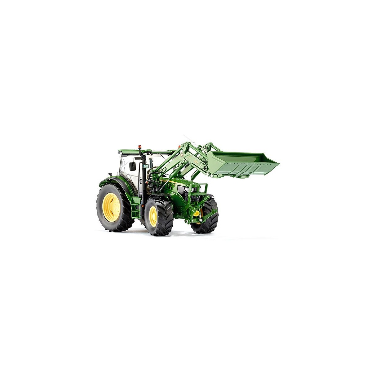 Tractor John Deere with loader 1/32 Wiking h340′s 6125R Wiking 077344 - 1