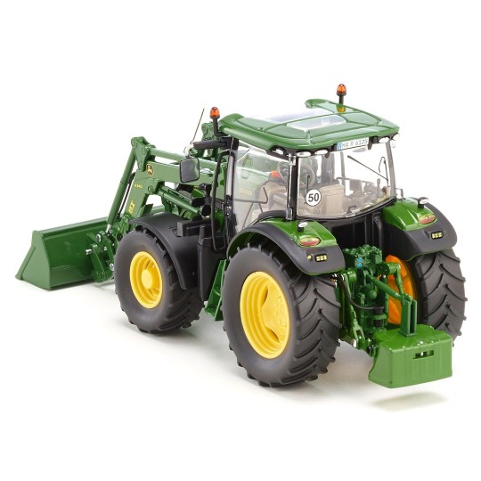 077344-Tractor John Deere with loader 1/32 Wiking h340′s 6125R - 077344